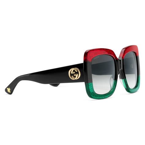 occhiali gucci sole quadrati